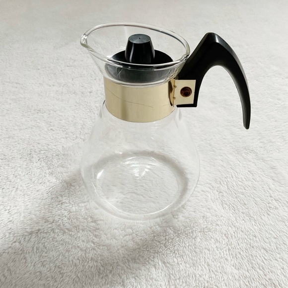 Vintage Corning Silex Coffee Carafe 4 Cup | Heat Proof Glass Mid Century Modern - Picture 1 of 15